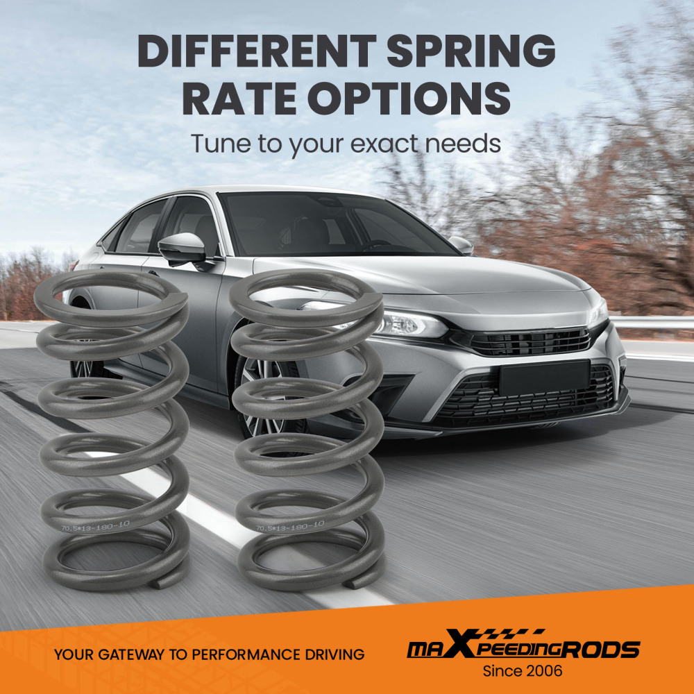 MaXpeedingrods COT7 Lowering Springs 10kg/mm compatible for Honda Civic Hatchback 1989-1991